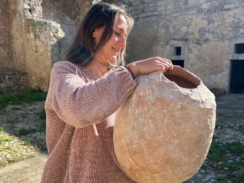 Finziade anfora pesce Licata scoperta archeologica