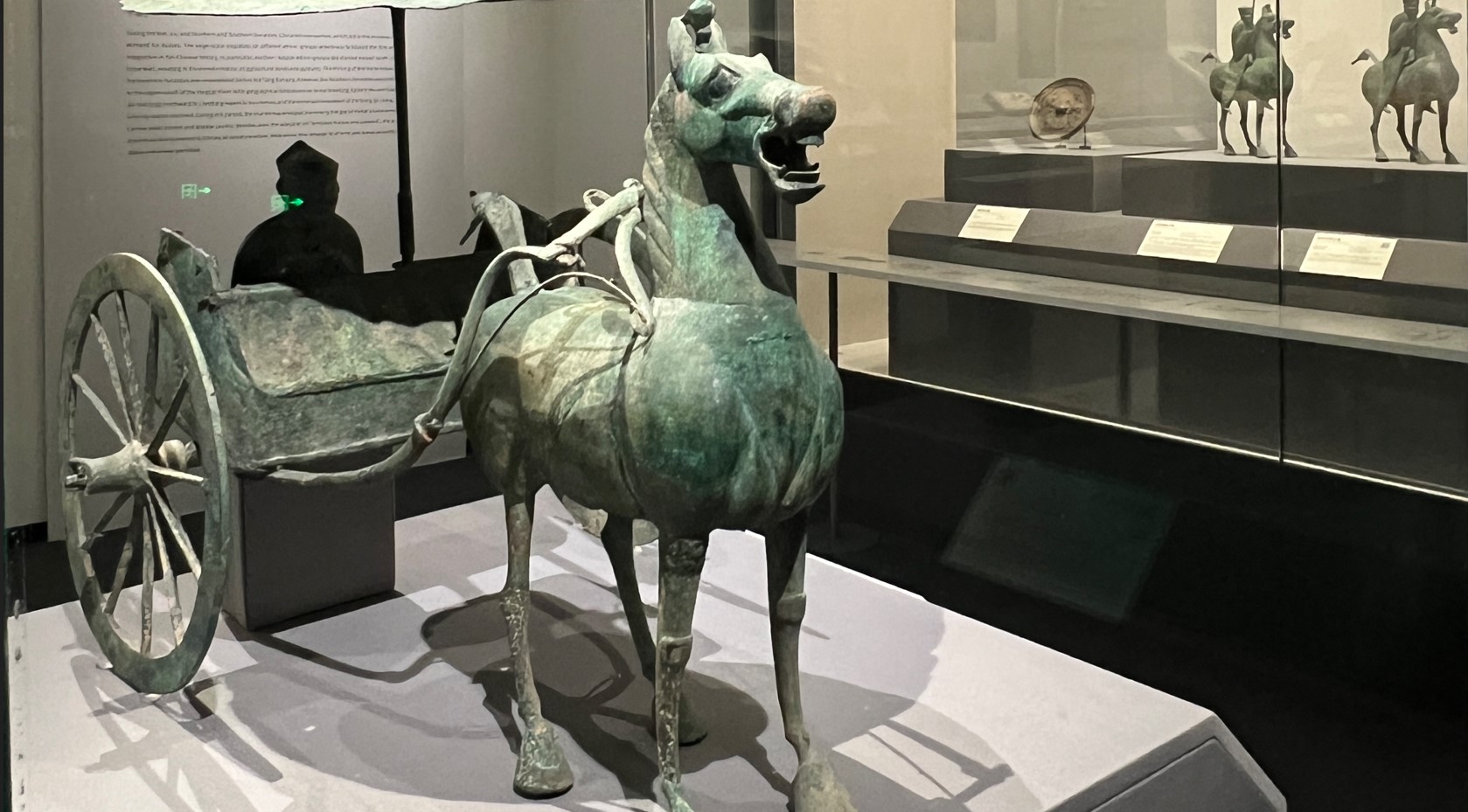 mostra uomo e cavallo Italia Cina