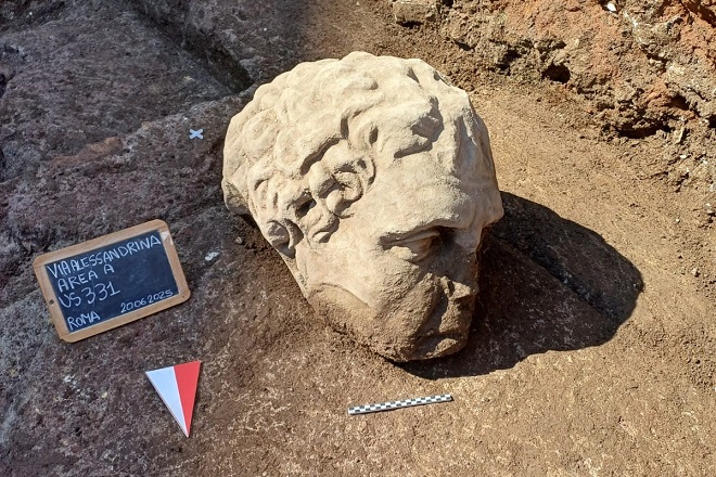 testa maromorea Roma