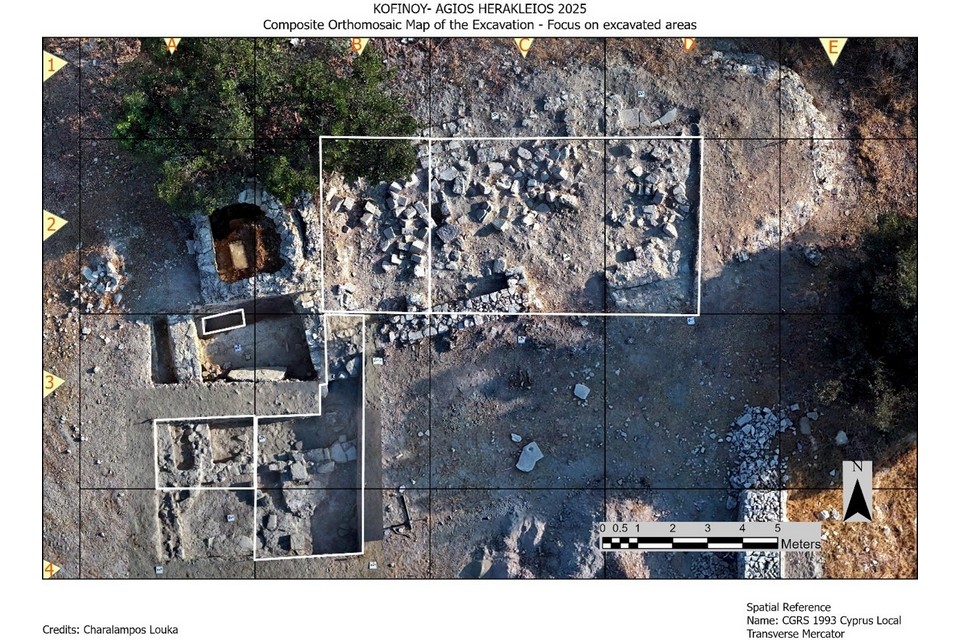 Basilica rurale del VII secolo, tomba tardoantica e centro produttivo: nuovi dati sulla Cipro bizantina