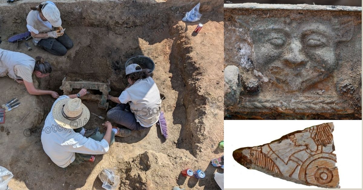 Spagna, scoperto uno straordinario carro in bronzo: «Fu importato dall’Etruria?»