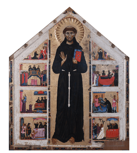 San Francesco cambia volto nei secoli: ad Arezzo 80 opere raccontano la sua immagine dal Medioevo al Novecento