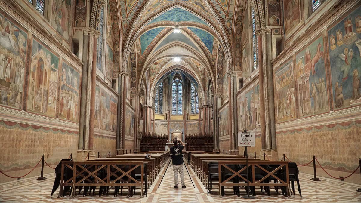 Preserving Assisi: la Basilica di San Francesco come non l’avete mai vista grazie al suo gemello digitale