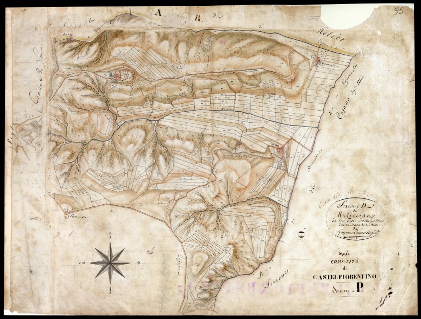 Catasti storici toscani, le mappe ottocentesche diventano digitali
